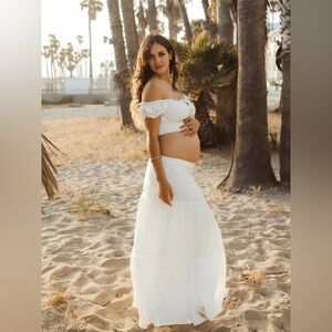 Maternity Two Piece Boho Set